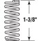 Prime-Line Compression Spring, 0.028 in. Diameter, 7/32 in. x 1-3/8 in. (4-pack) SP 9722 - alternate 2